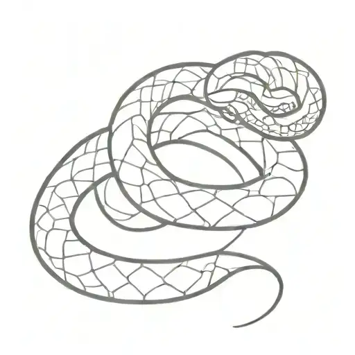Snake Coiled