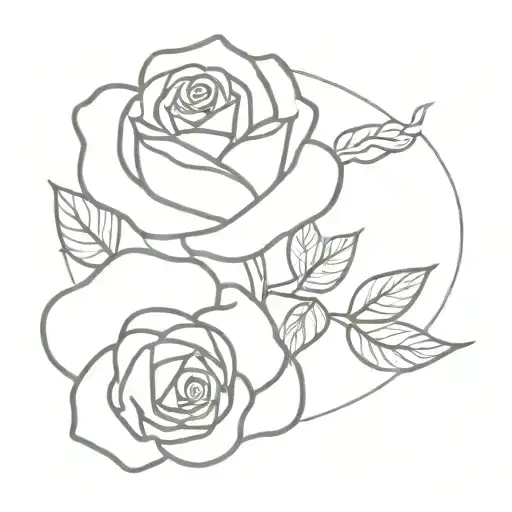 Rocks And Rose Growing