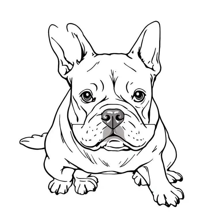 French Bulldog Black