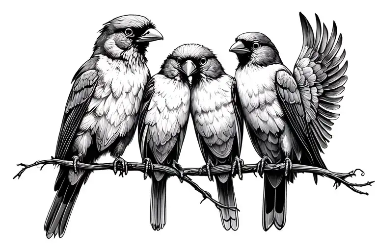 Family Birds Infinity A S K K