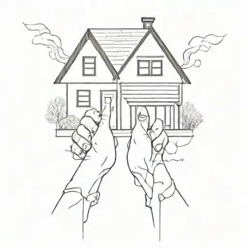 A Home That Is Unique That Connects With A Friendship