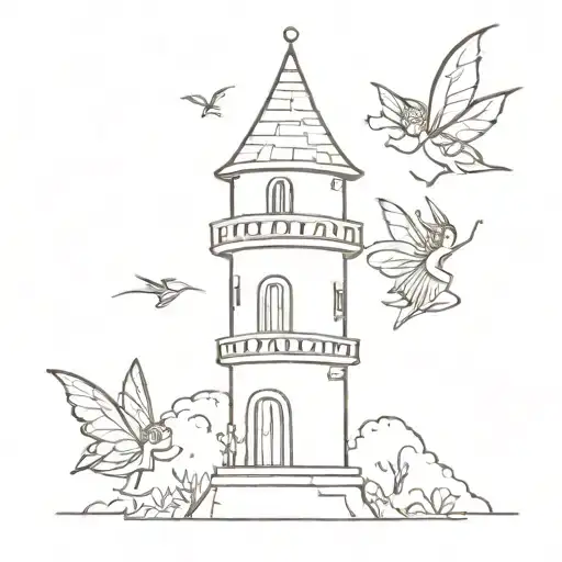 A Fairy In A Tower