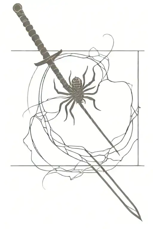 Spider Katana Sword
