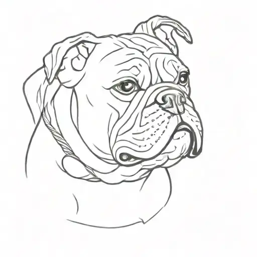 French Bull Dog On A Hipster Body