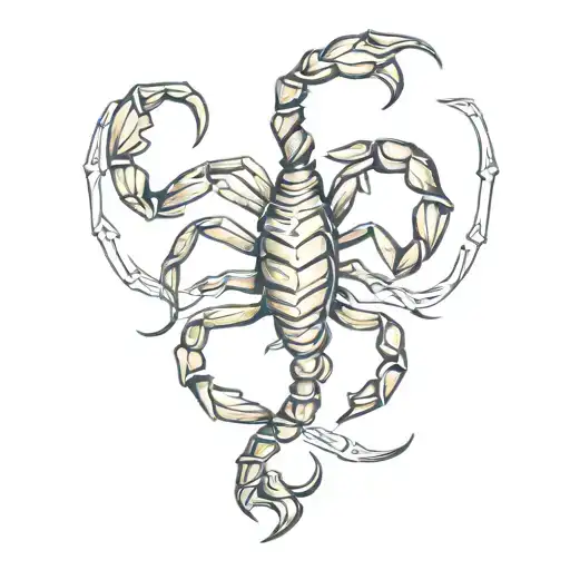 Scorpion And Golden Crown