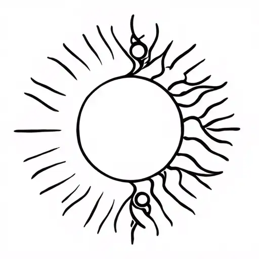 Yin Yang Sun And Moon Double X For Two Kisses