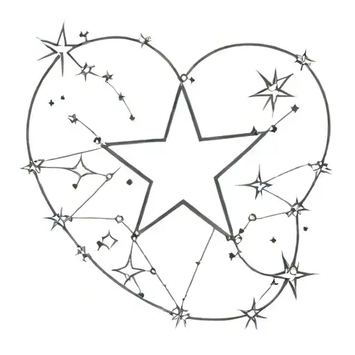 Heart Within Star Constellation