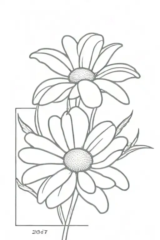 Simple Daisy With 2007 Incorporated