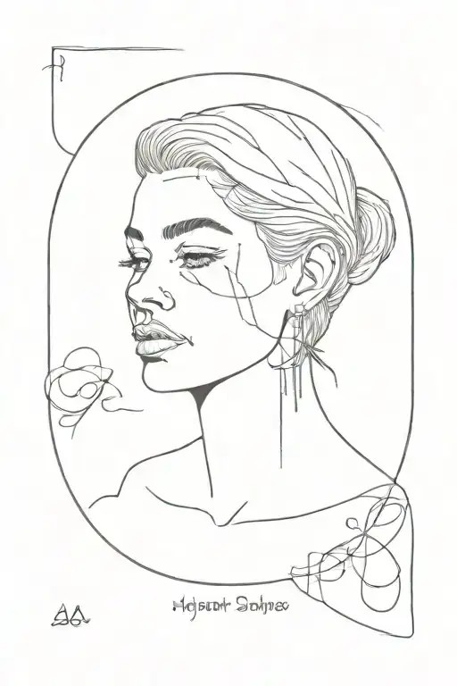 Portrait And Text Styles