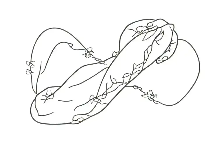 A Tattoo That Says Tita And Another Sobri On Different Arms