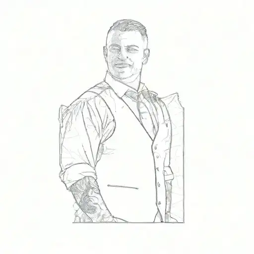 A Group Of Groomsmen At A Wedding