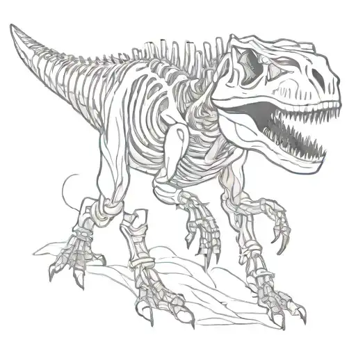 T Rex Skeleton