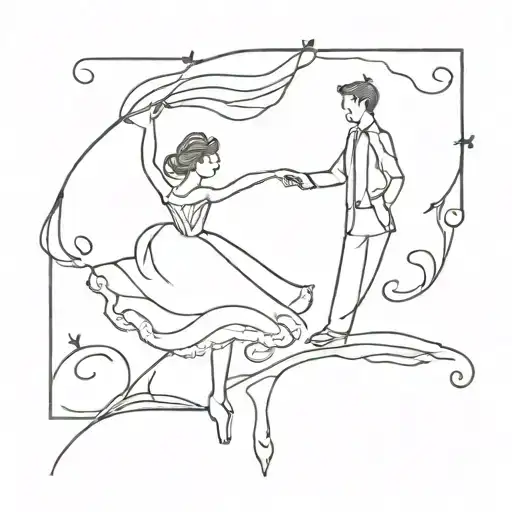 Incorporate Text From A Favorite Poem Or Song Lyric Into A Dark And Mysterious Waltz Scene