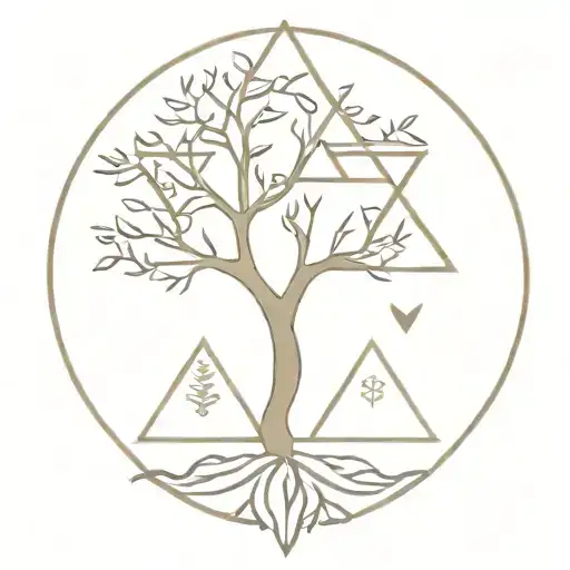 Triangles That Form The Tree Of Life