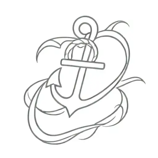 Anchor Heart Infinity Symbol
