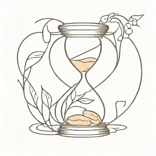 Hourglass With Dates Incorporated