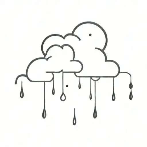 Rain Cloud Artwork