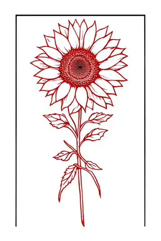 Cross Sunflower Red Cardinal Lung Cancer