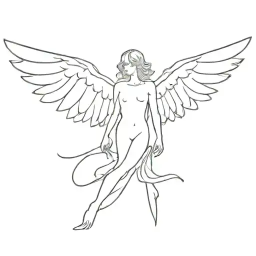 Fallen Angel Falling