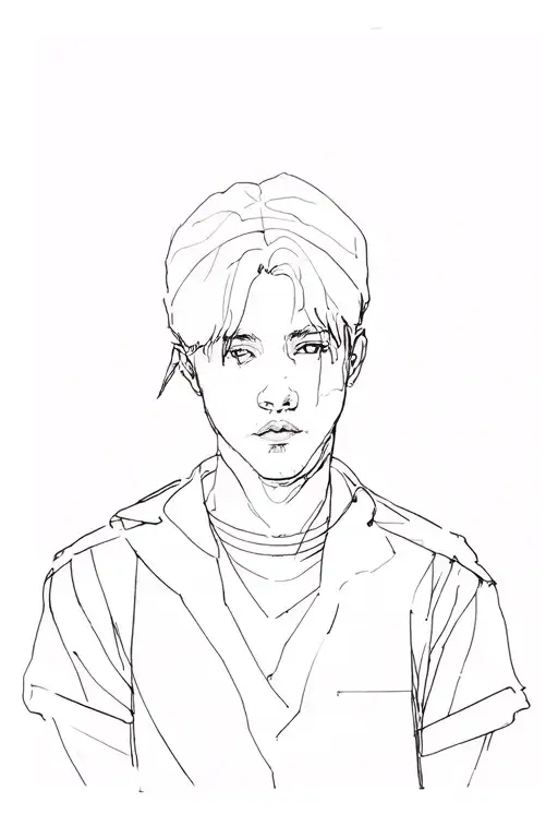 Draw Me A Sketch For A Tattoo In The Style Of Music By Fendiglock And His Debut Album Fendiglock