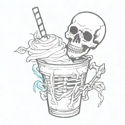 A Skeleton Milkshake