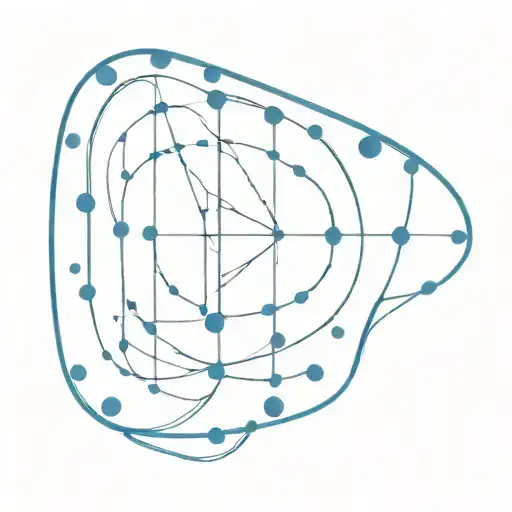 Spotted Line Psychedelic Blue