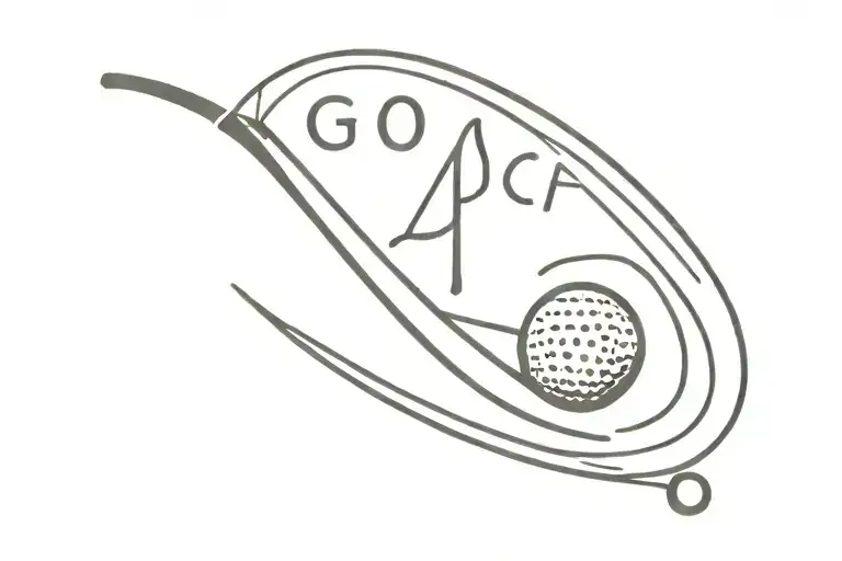 Date Underlined By Golf Club