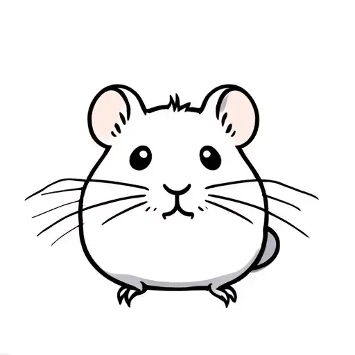Hamster Head Emoticon Dark