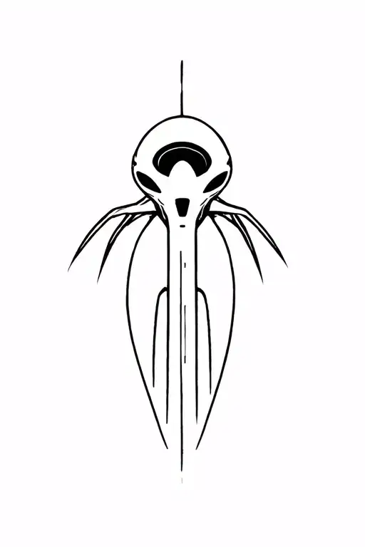 Alien Spaceship Flying