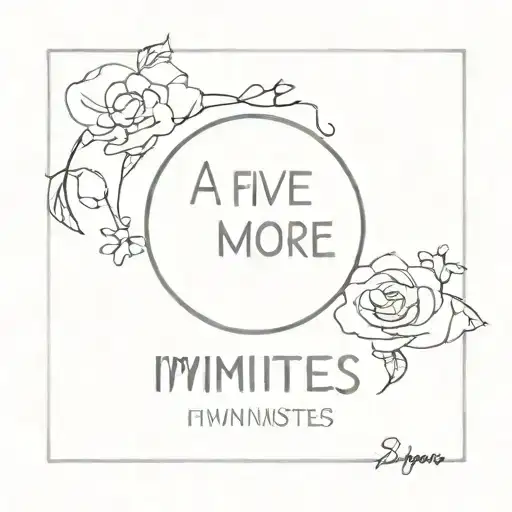 A Quote Five More Minutes