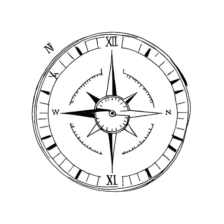 Compass & Clock