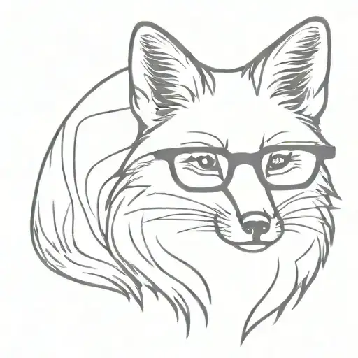 Fox With Glasses