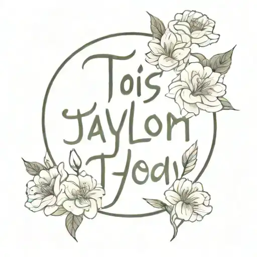Taylon 05-19-2022 In Pretty Writing With Flowers