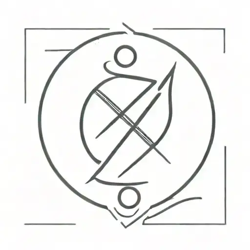 Anti With Restistor Symbol