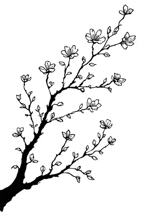 Harrison & Rowan Tree With Flowers