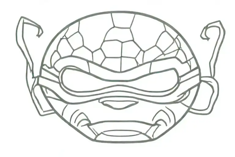 Teenage Mutant Ninja Turtle Mask Just The Mask