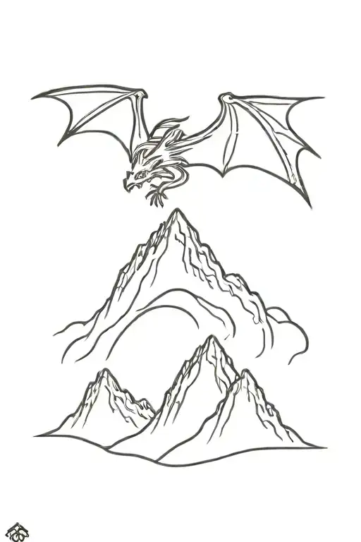 Dragon Flying Mountain
