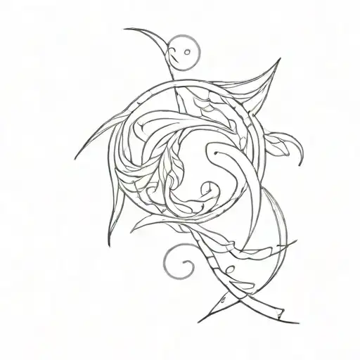 Piscis Y Virgo Match Tatoo