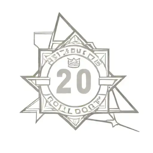 20 Year Police Badge