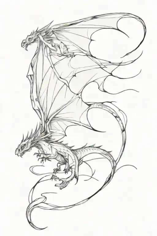 Dragons Flying Out Of Book Pages