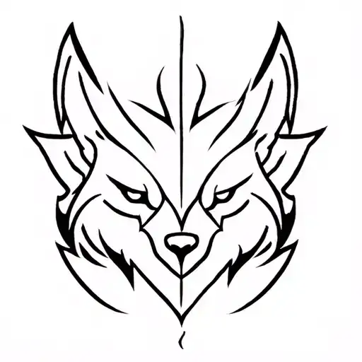 Wolf Viking Symbol