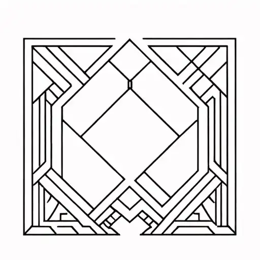 Geometric Patterns Inspired By The Architecture Of Georgia Country