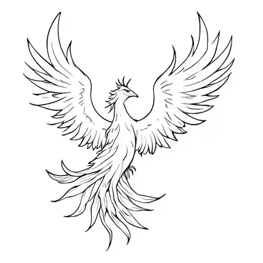 A Phoenix Being Reborn Cycle