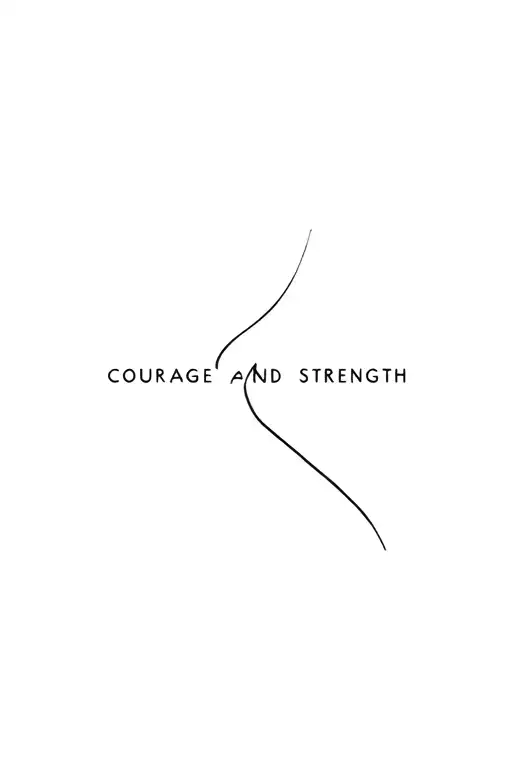 Courage And Strength