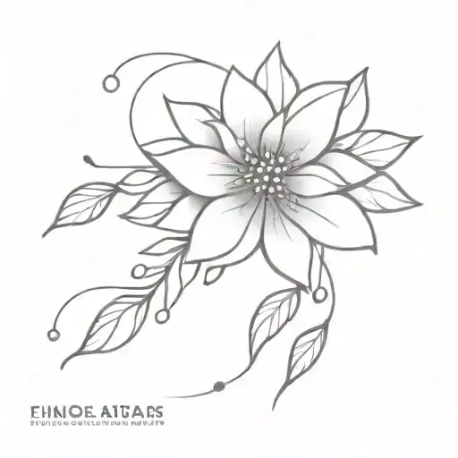 Something To Represent Getting Your Spark Back After A Breakup - A Floral Design For Women