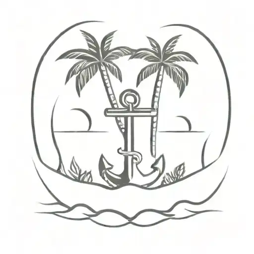 Anchor Burger Palm Tree