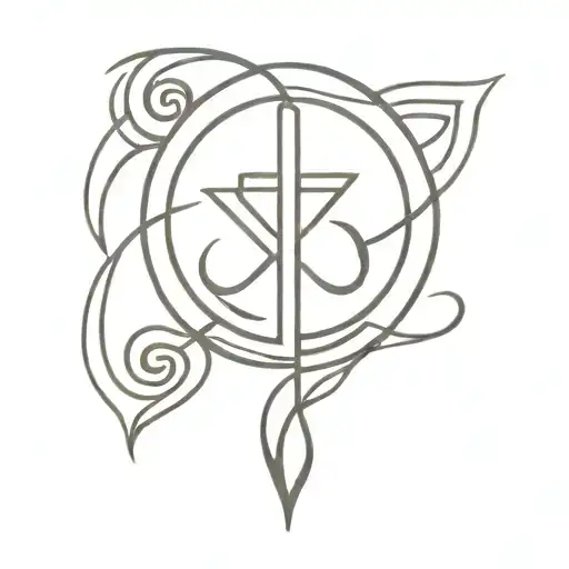 Unalome Buddhist Symbol Incorporated