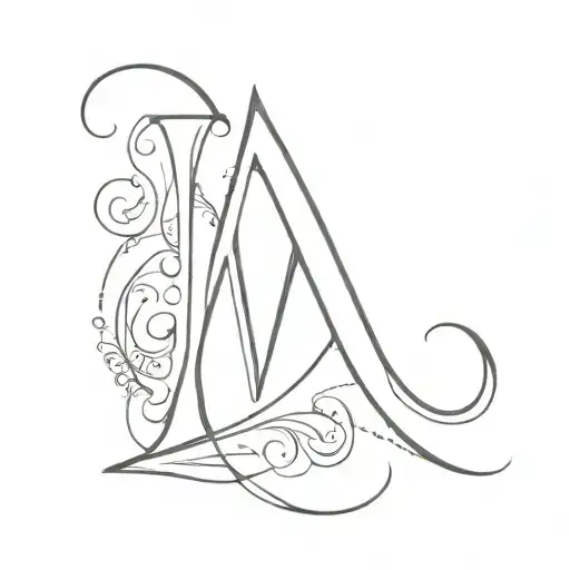 The Letter M Made Using The Word Brother