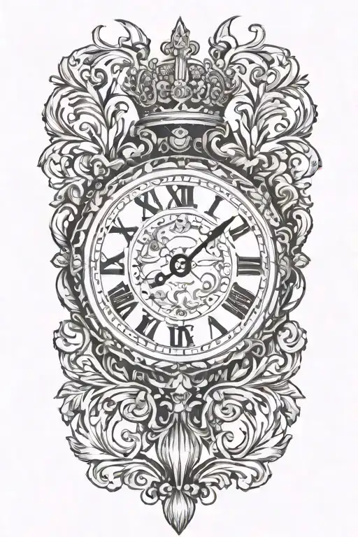 Clock Crown Diamond