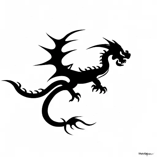 Dragon With Bonsai